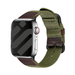 Apple Watch canvas bandje (legergroen)