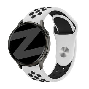 Bandz Garmin Forerunner 70 Sport Strap 'Deluxe' (White/Black)