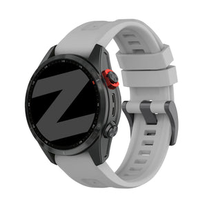 Bandz Garmin Forerunner 970 siliconen band 'Classic' (grijs)