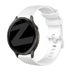 Bandz Garmin Forerunner 645 siliconen band 'Premium' (wit)