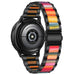 Polar Unite stalen resin band (zwart/kleurrijk)