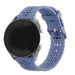 Samsung Galaxy Watch 7 - 44mm siliconen bandje met patroon (lavendel grijs)