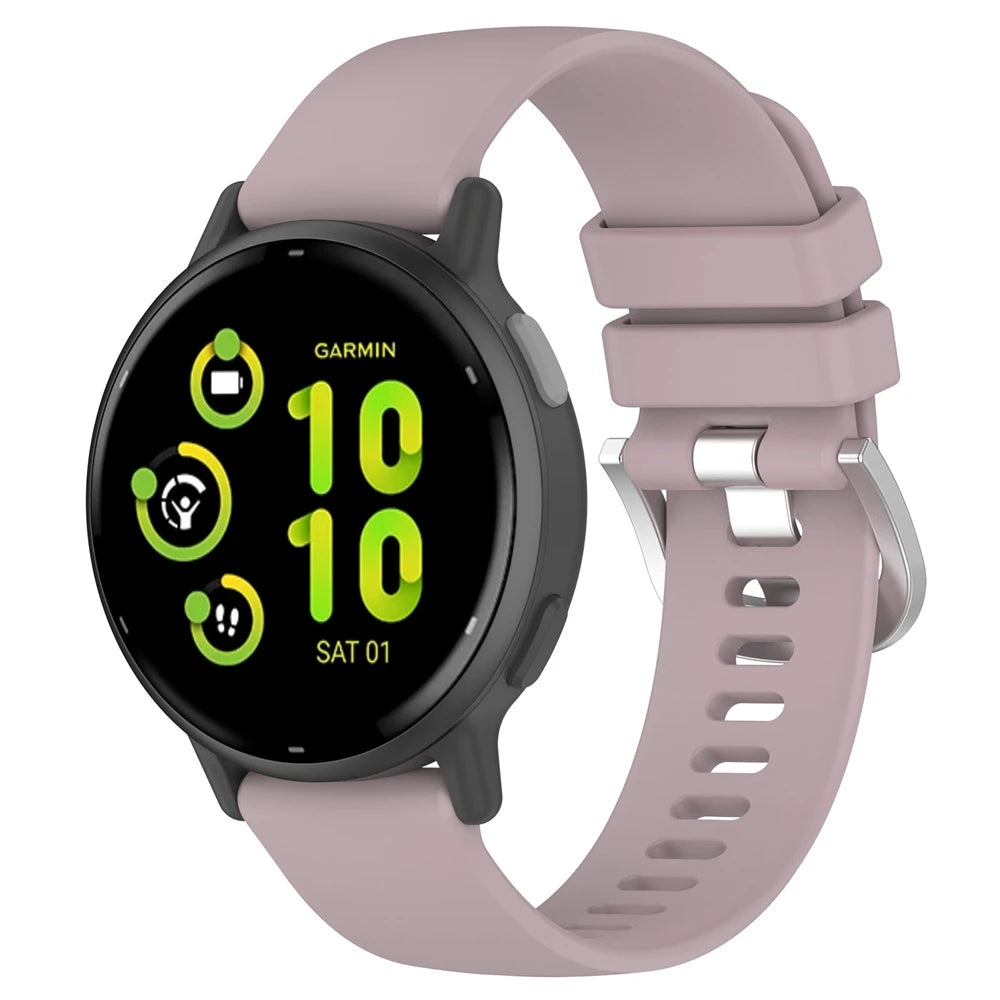 Garmin Vivoactive 6 siliconen classic bandje (violet)