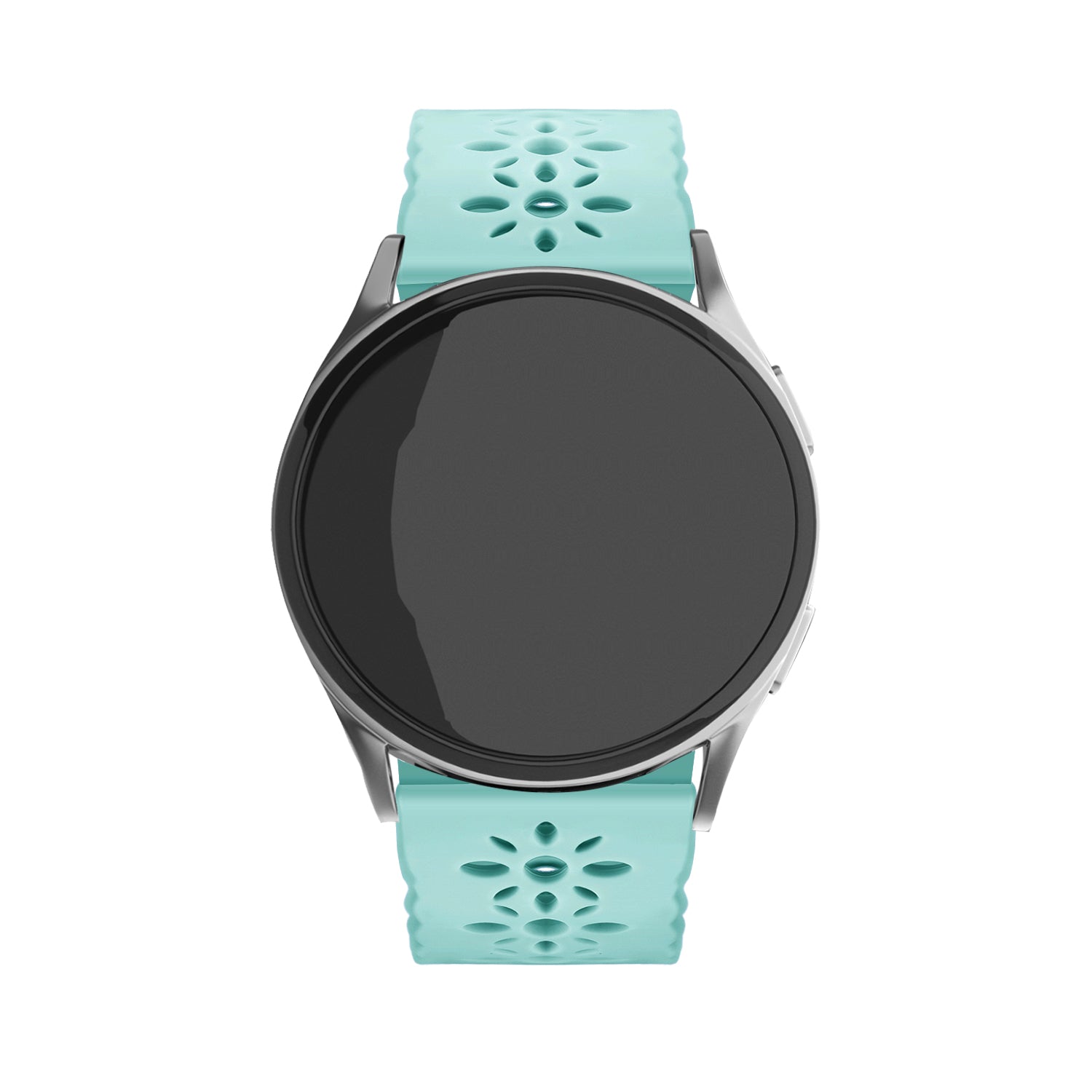 Amazfit Bip U (Pro) siliconen bandje met patroon (blue sea green)