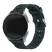 Withings Steel HR - 40mm siliconen bandje met patroon (dennengroen)