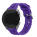 Withings Steel HR - 40mm siliconen bandje met patroon (donkerpaars)