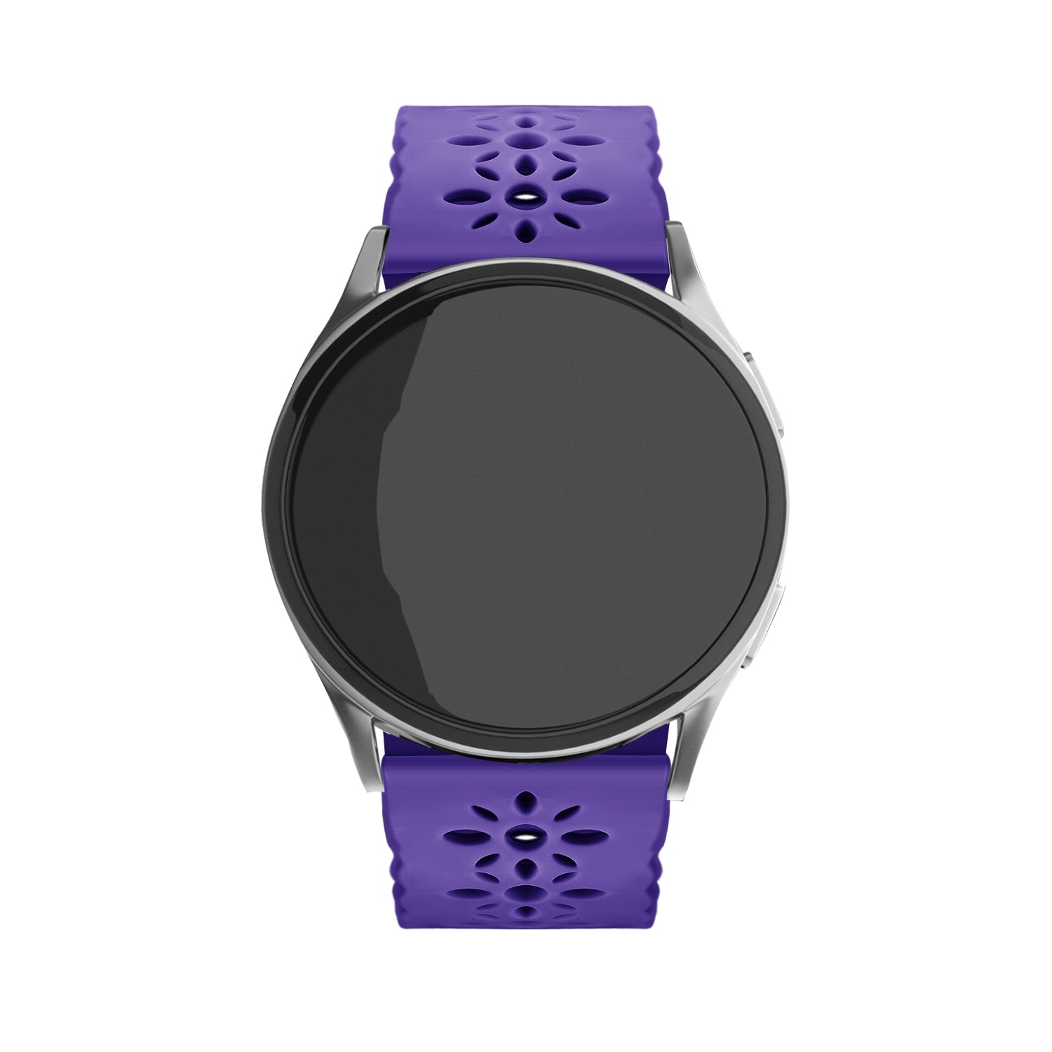 Amazfit GTR Mini Patterned Silicone Strap (Dark Purple)