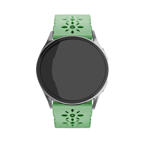 Amazfit GTR Mini siliconen bandje met patroon (groen)