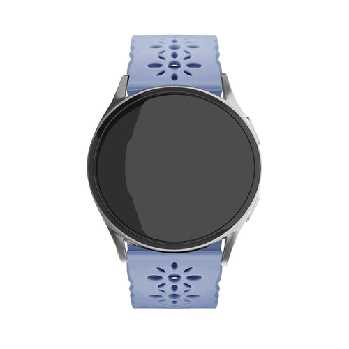 Amazfit GTR Mini Patterned Silicone Strap (Lavender Grey)