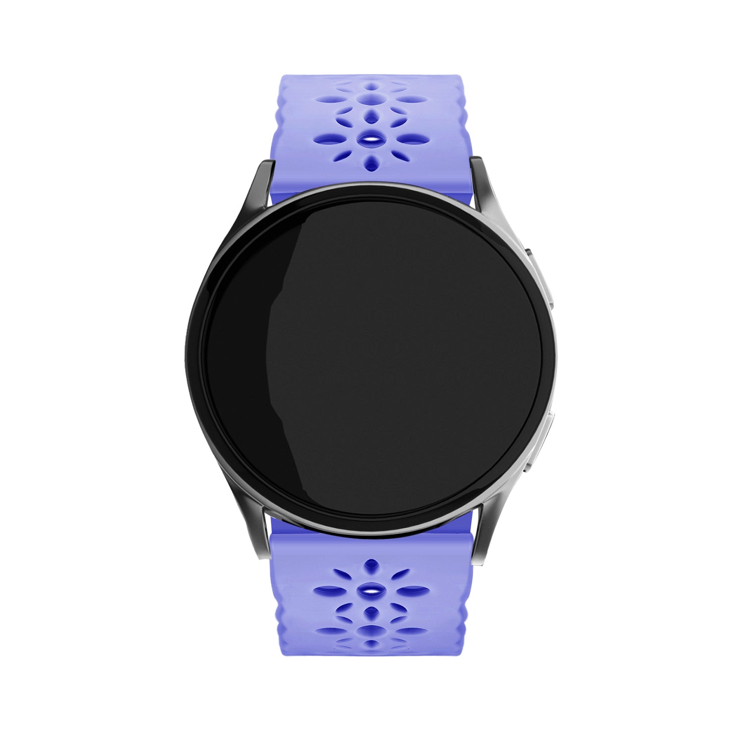 Withings Steel HR - 40mm Patterned Silicone Strap (Lilac)