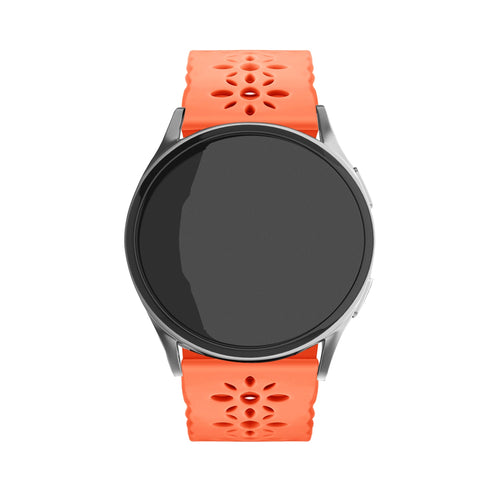 Amazfit Bip 3 (Pro) Patterned Silicone Strap (Orange)