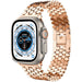 Apple Watch Ultra stalen vis band (rosé goud)