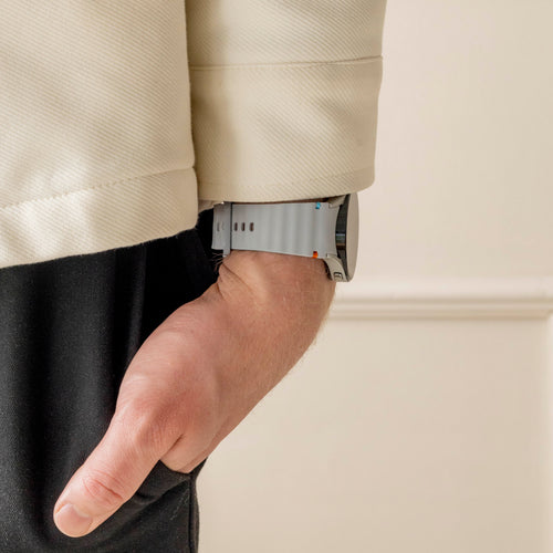 Samsung Galaxy Watch 6 - 44mm Wave Strap (Light Gray)