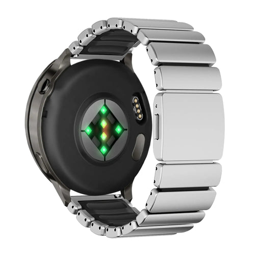 Bandz Huawei Watch Ultimate 2 Titanium Strap 'Hybrid' (Titanium/Black)