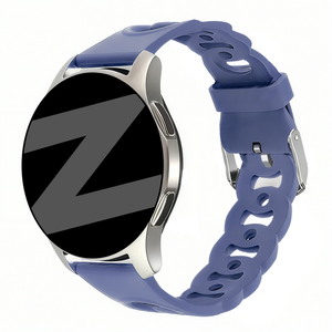 Bandz Amazfit GTR Mini siliconen band 'Chains' (lavendel)