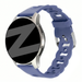 Bandz Samsung Galaxy Watch 4 - 40mm siliconen band 'Chains' (lavendel)