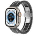 Apple Watch Ultra keramiek stalen band (zwart/zilver)