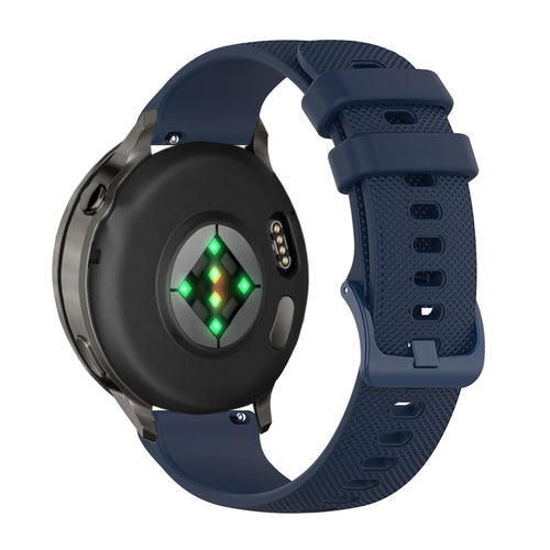 Bandz Garmin Venu SQ 2 Silicone Strap 'Premium' (Dark Blue)