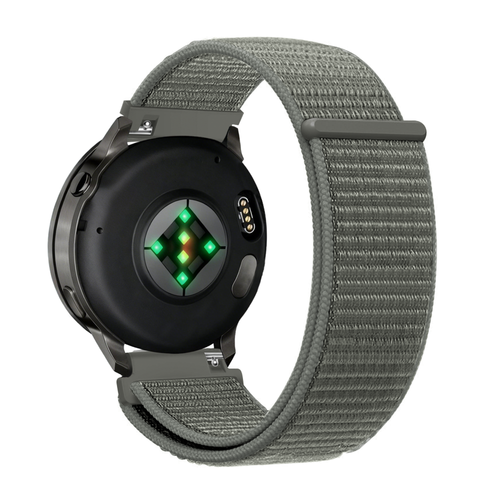 Bandz Garmin Vivomove HR Nylon Loop Strap (Grey-Green)