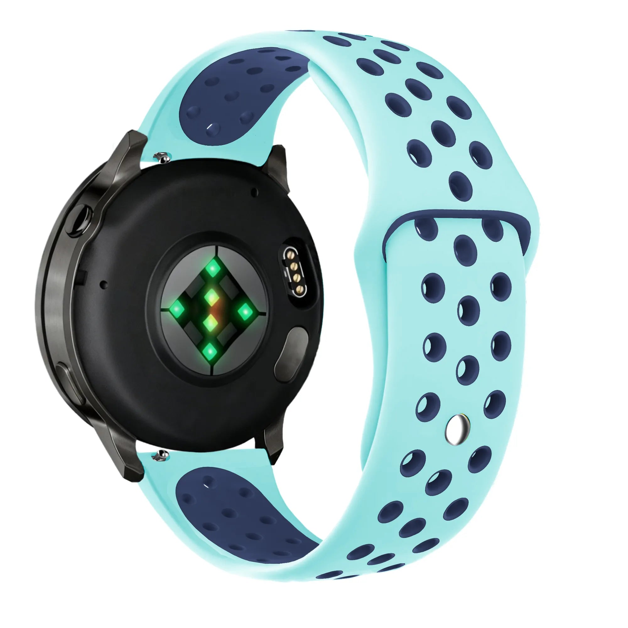 Bandz Garmin Forerunner 170 Sport Strap 'Deluxe' (Aqua/Blue)