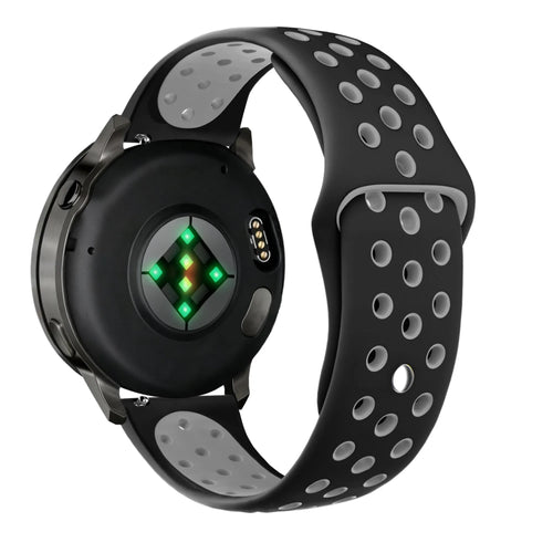 Bandz Garmin Forerunner 70 Sport Strap 'Deluxe' (Black/Grey)