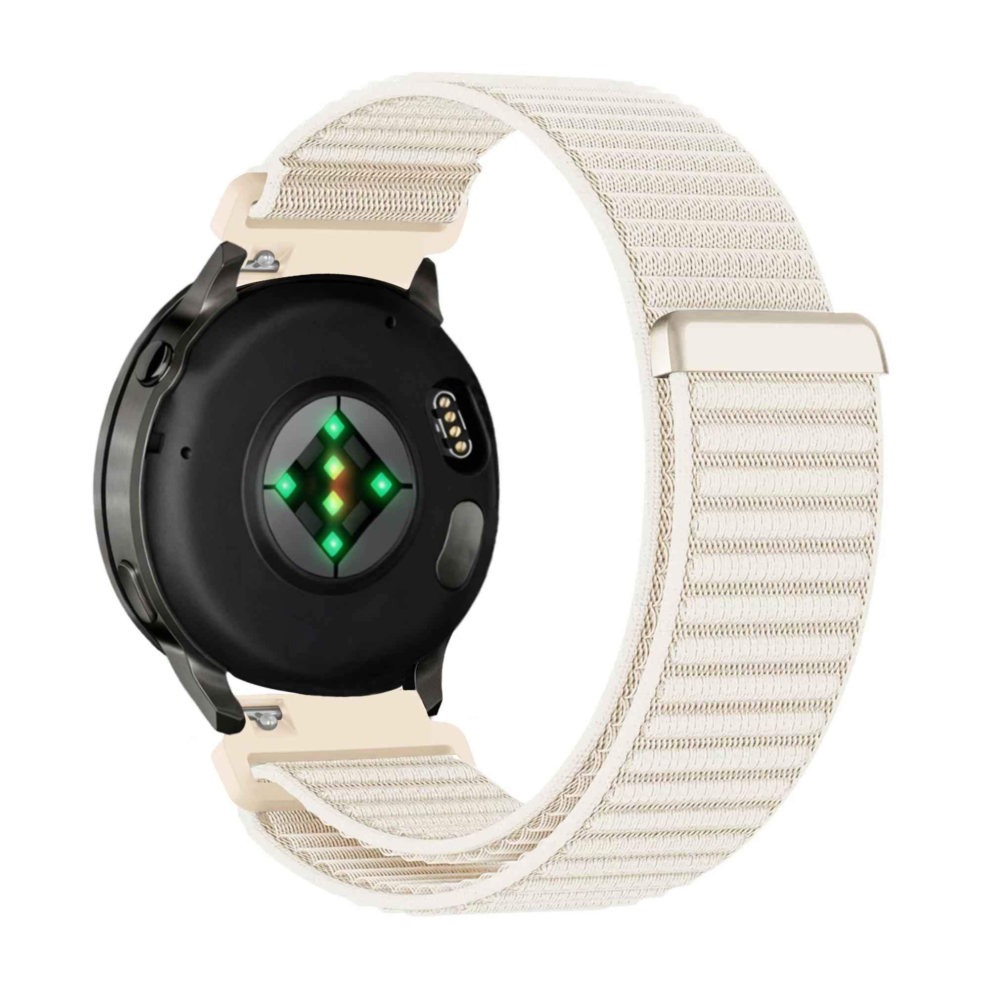 Bandz Garmin Venu 2s nylon band 'Wave' (sterrenlicht)