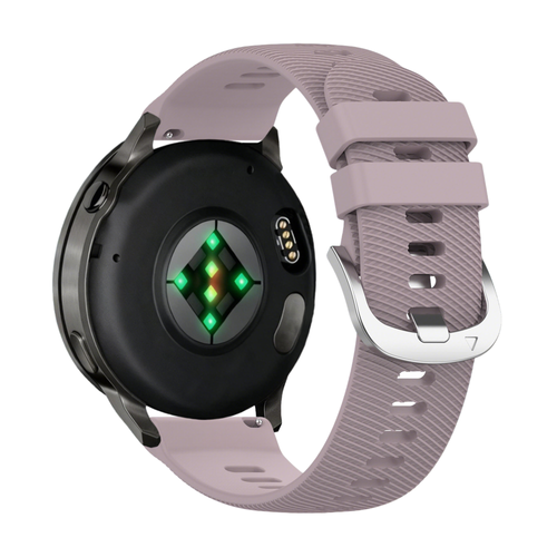 Bandz Garmin Forerunner 255s Silicone Strap 'Deluxe' (Lavender)