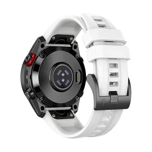 Bandz Garmin Descent Mk2(i) siliconen band 'Classic' (wit)