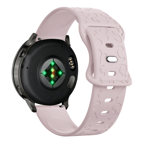 Bandz Garmin Vivomove Style Silicone Strap 'Leopard' (Pink)