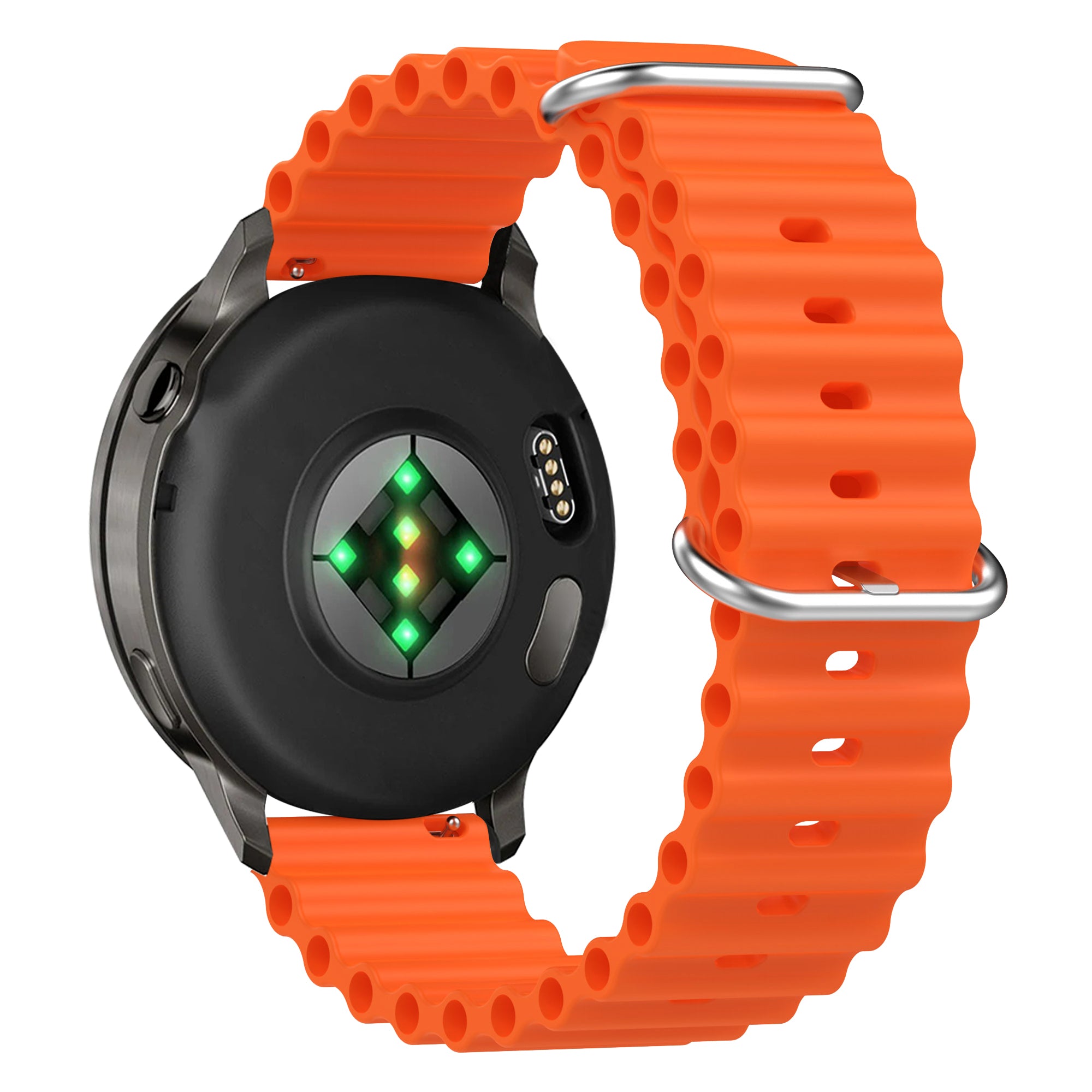 Bandz Garmin Vivoactive 3 ocean bandje 'Classic' (oranje)