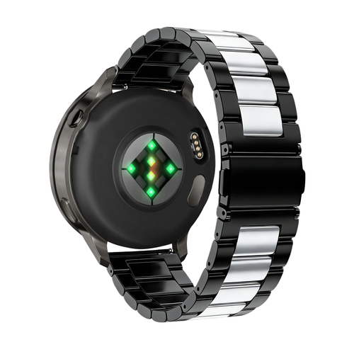 Bandz Garmin Venu SQ 2 Steel Strap 'Classic' (Black/Silver)