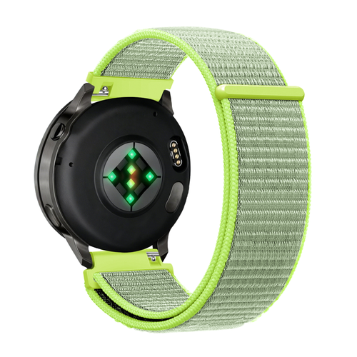 Bandz Garmin Approach S40 nylon loop band (flash geel)