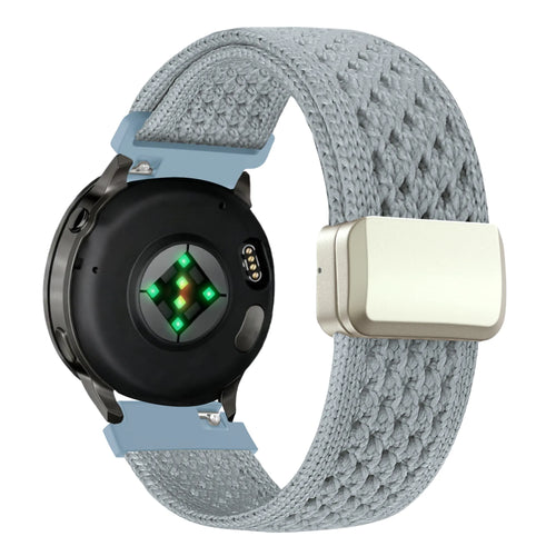 Bandz Fossil Gen 5e - 42mm vintage nylon band (lichtblauw)