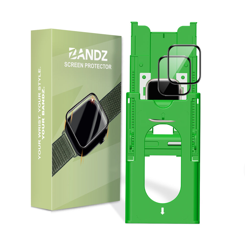 Bandz Apple Watch 10 - 46mm screenprotector met Premium Tool