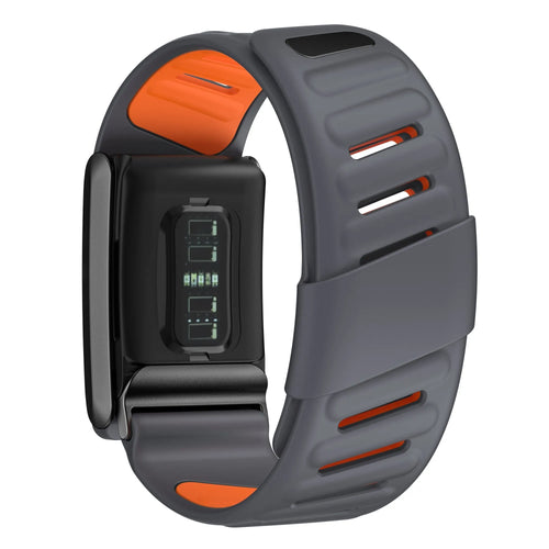Sport bandje geschikt voor Whoop 4.0 (donkergrijs/oranje)