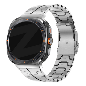 Bandz Samsung Galaxy Watch Ultra Titanium Strap 'Iron' (Silver)