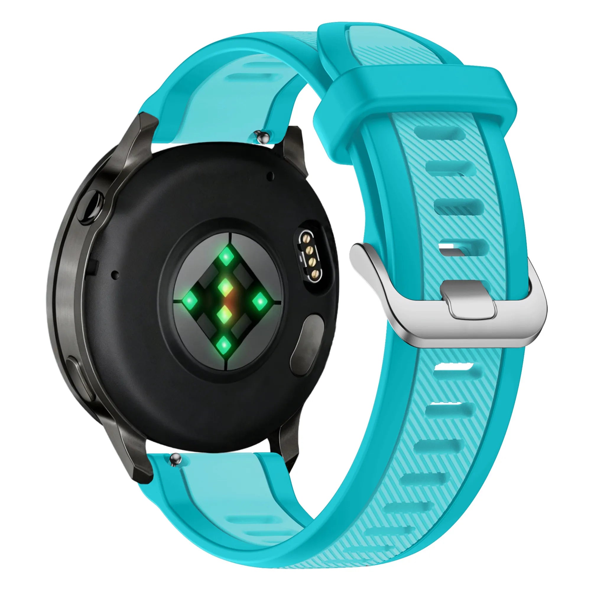 Bandz Garmin Venu Dual Buckled Sport Strap (Aqua)