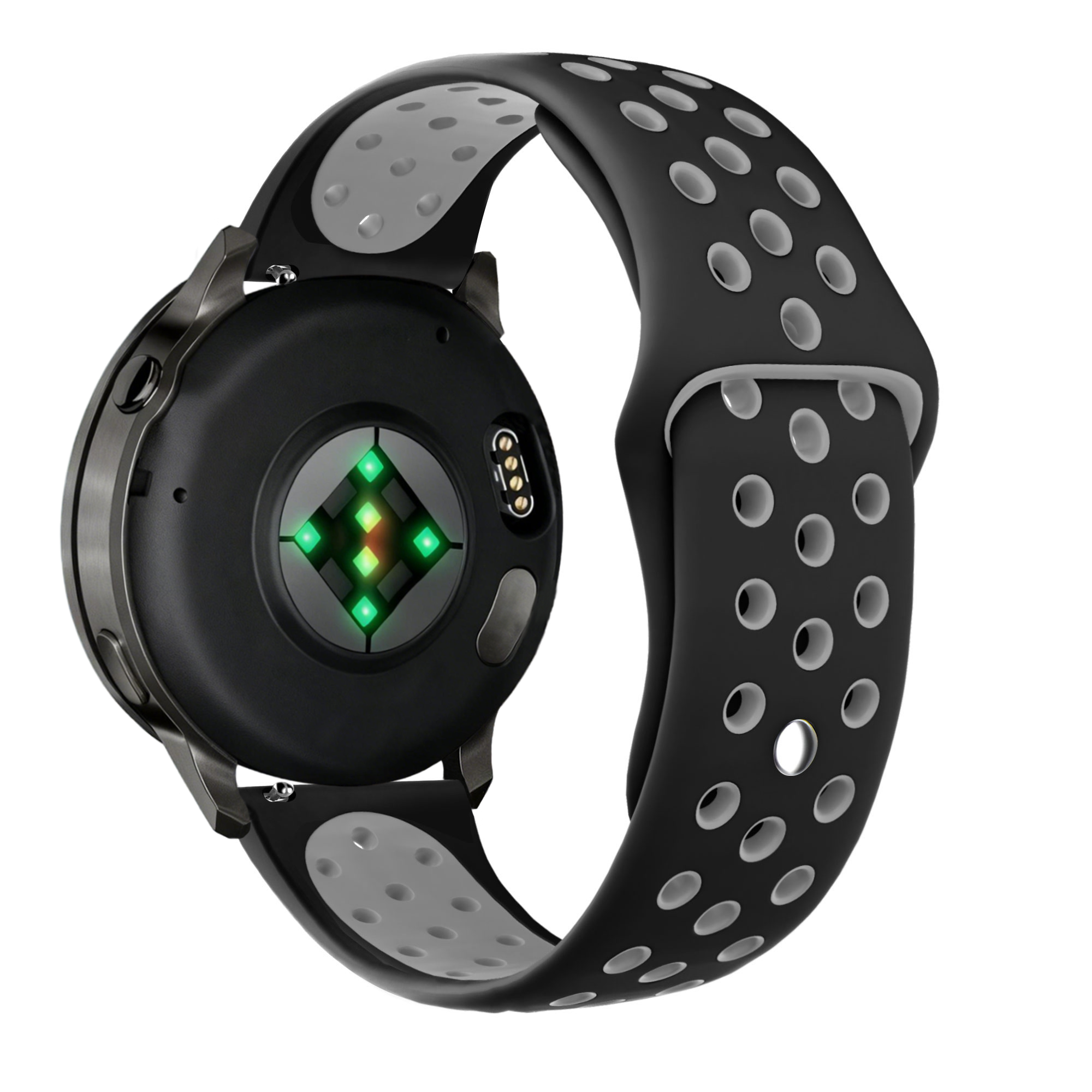 Bandz Garmin Venu 3 Sport Strap 'Deluxe' (Black/Grey)