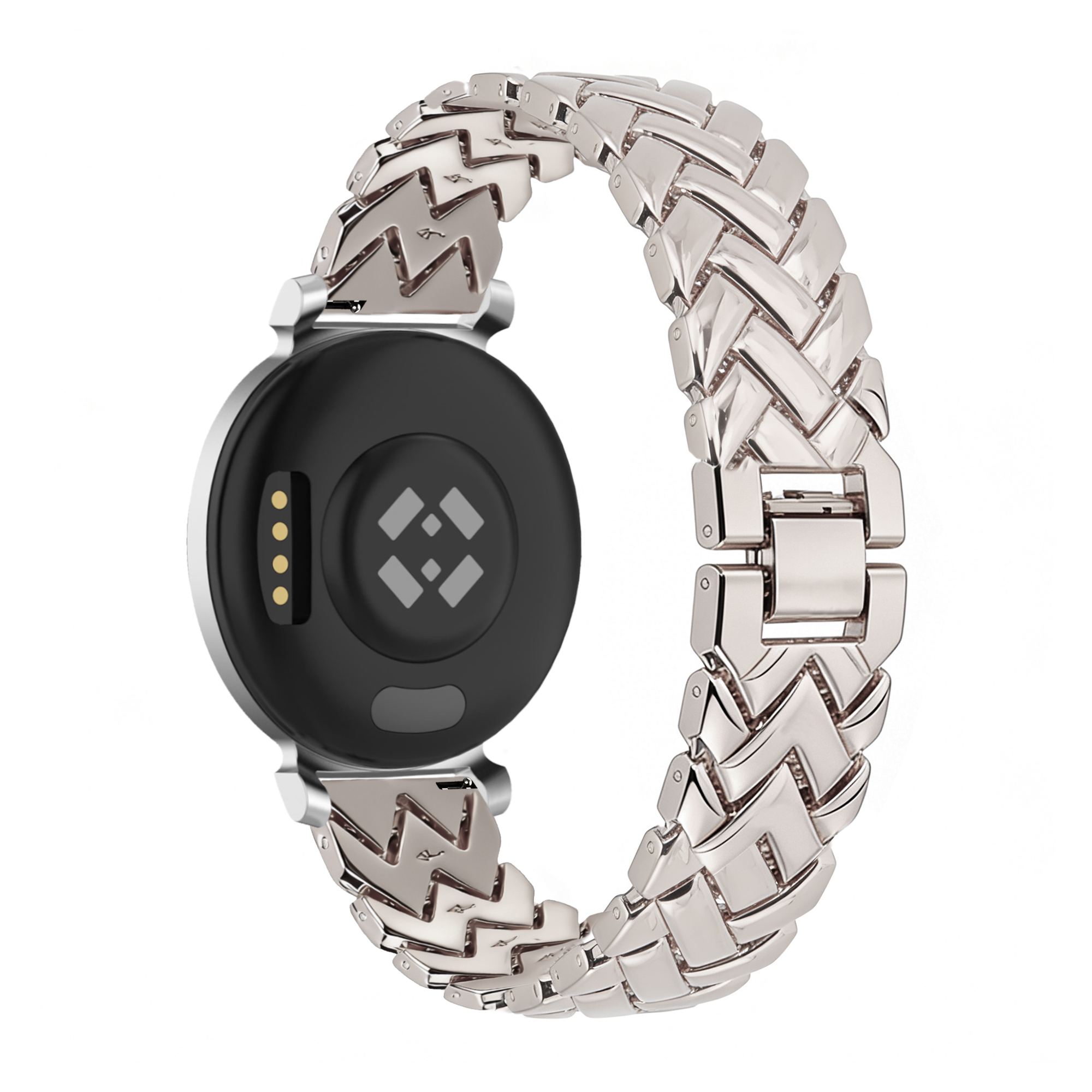 Bandz Garmin Lily 2 Metal Strap 'V-Type' (Starlight)