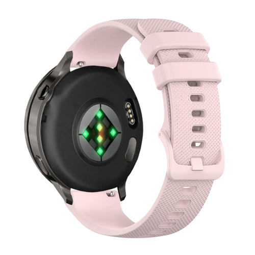 Bandz Garmin Vivoactive 3 siliconen band 'Premium' (roze)