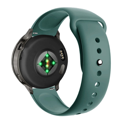 Bandz Garmin Vivoactive 4s sport band 'Deluxe' (dennengroen)