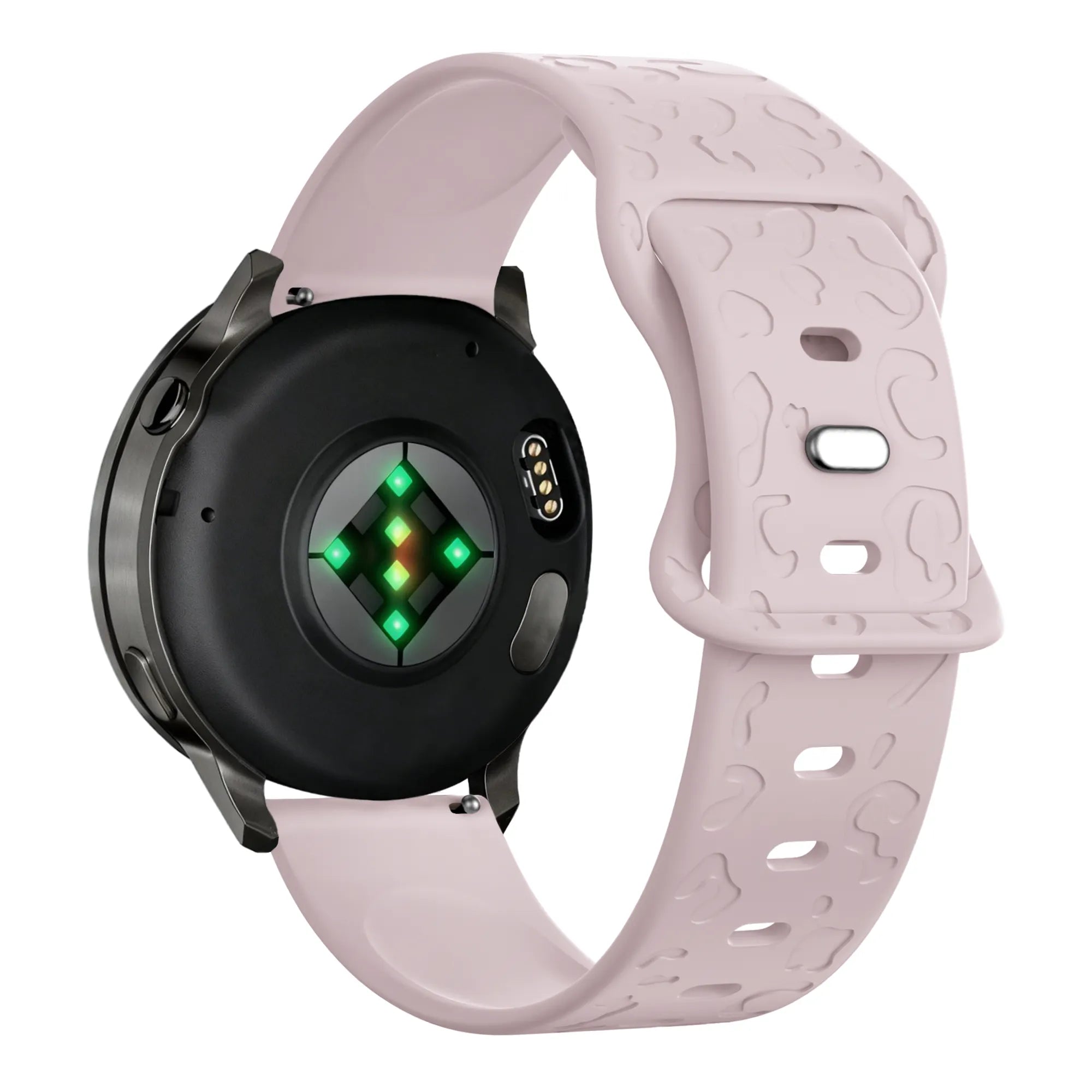 Bandz Garmin Vivoactive 5 Silicone Strap 'Leopard' (Pink)