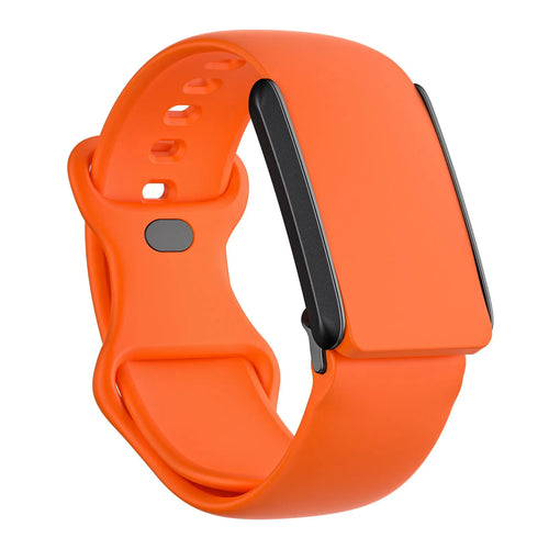 Siliconen bandje geschikt voor Whoop 4.0 (oranje)