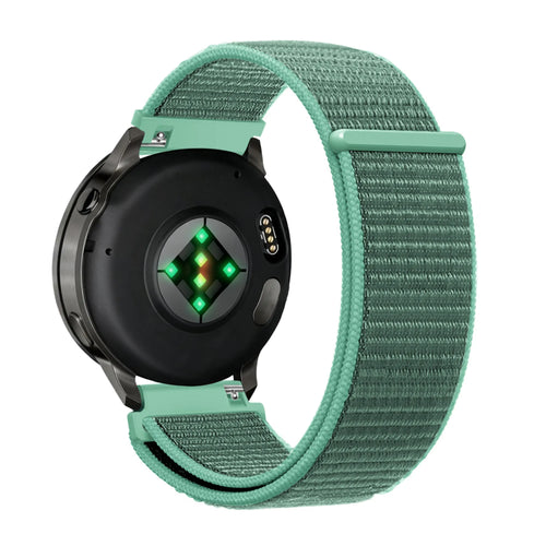 Bandz Garmin Vivoactive 6 Nylon Loop Strap (Mint)