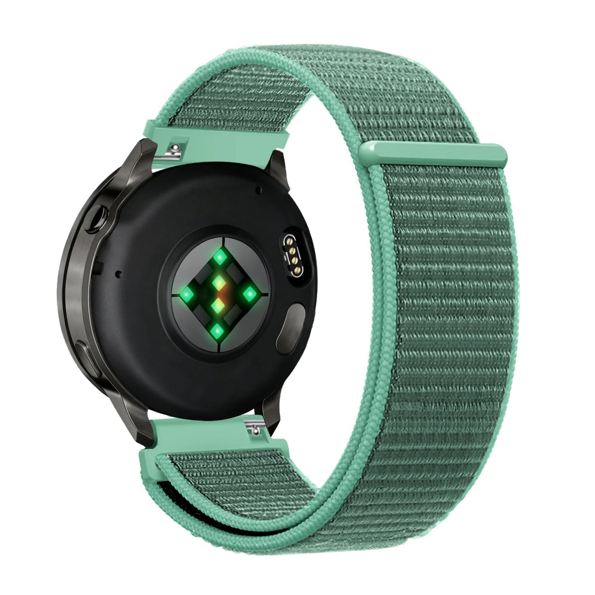 Bandz Garmin Forerunner 70 nylon loop band (mint groen)