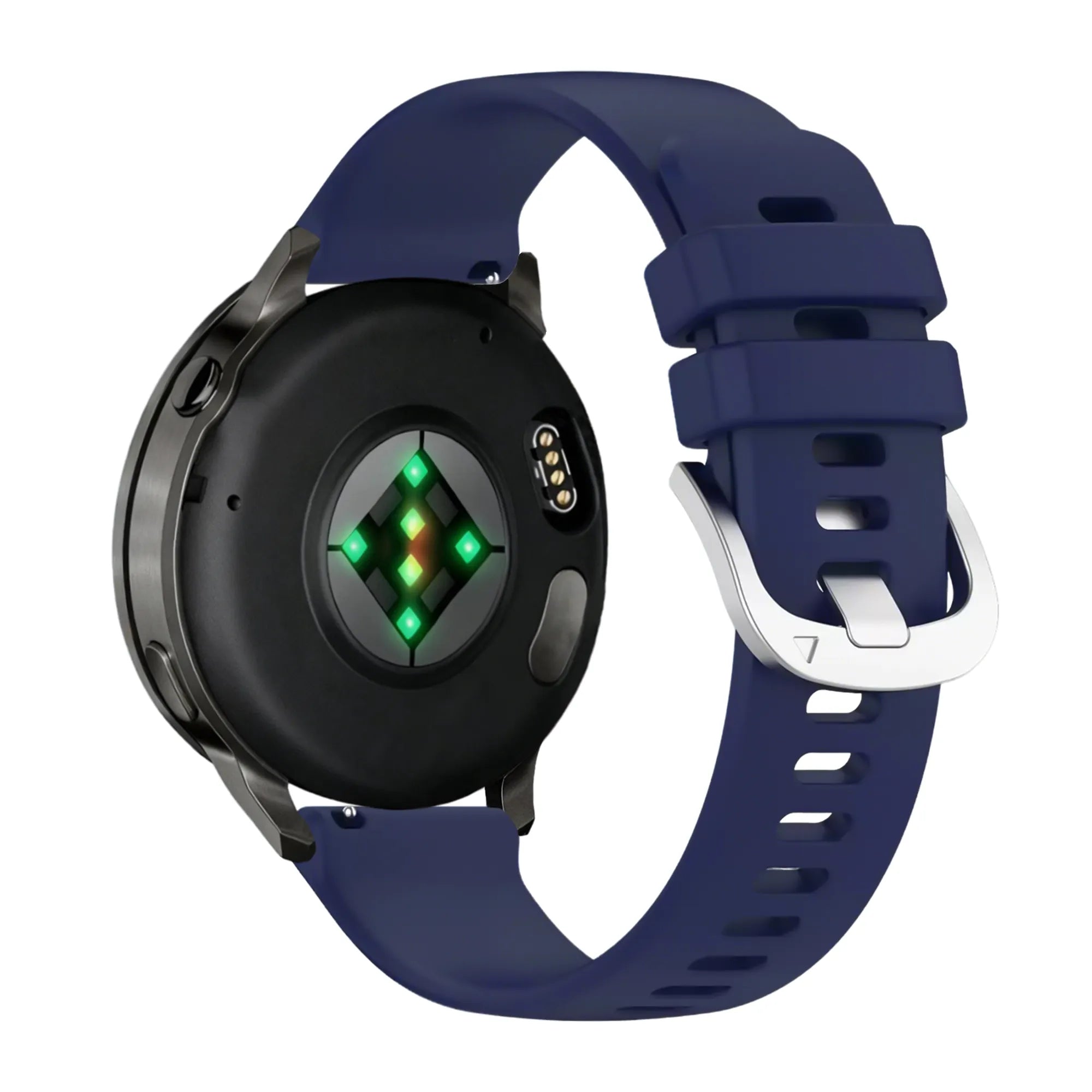Bandz Garmin Venu 3s siliconen band 'Classic' (donkerblauw)