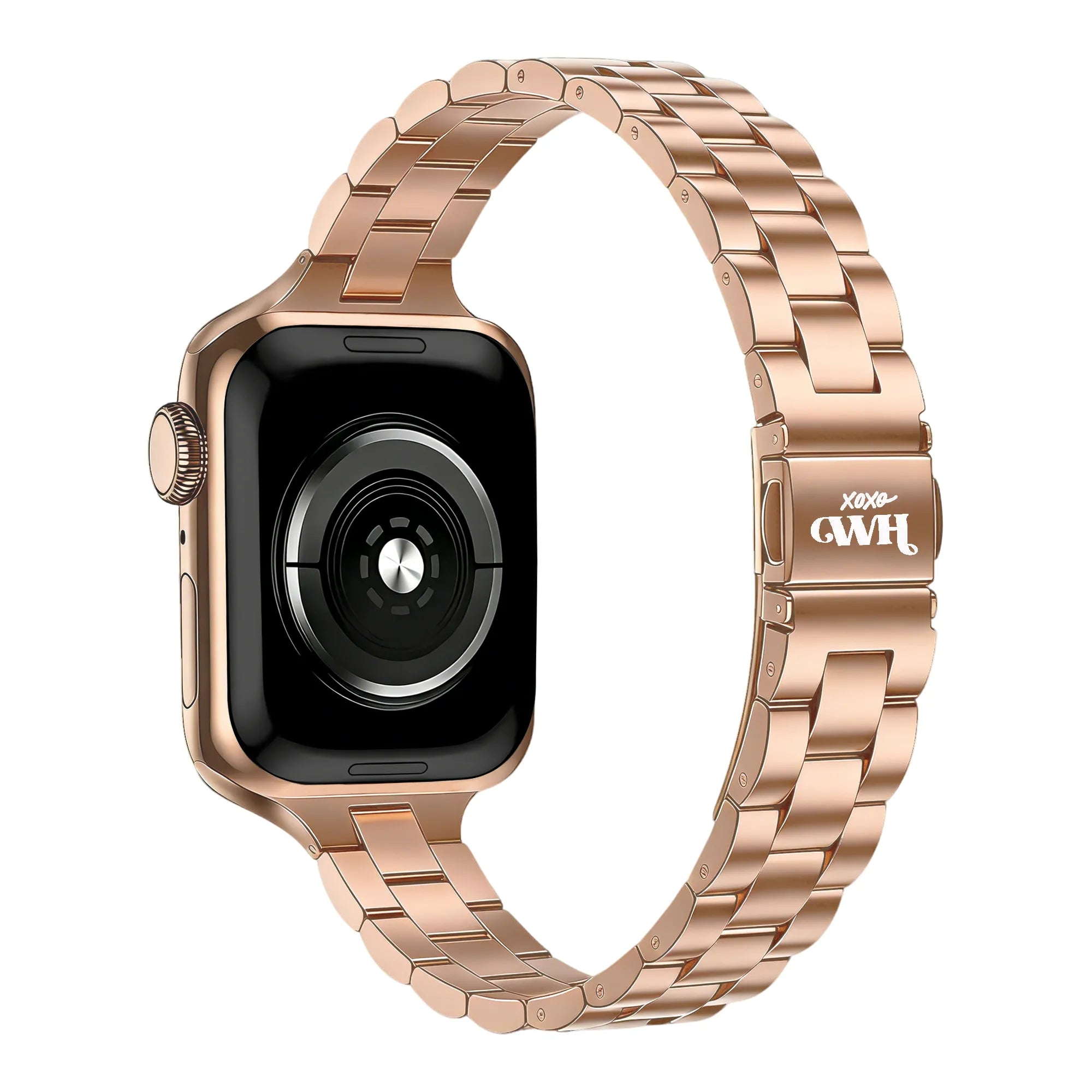 xoxo Wildhearts Apple Watch fijn stalen bandje (roségoud)