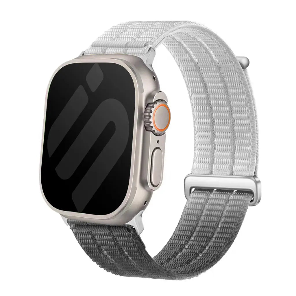 Apple Watch nylon air band (gradient grijs)