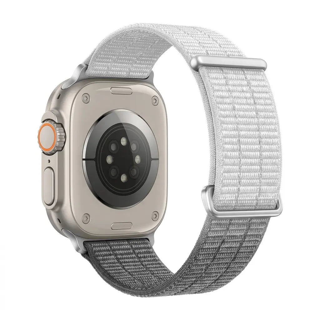 Apple Watch nylon air band (gradient grijs)