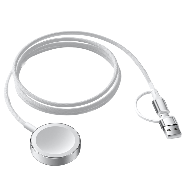USB-A & C 2in1 PVC Apple Watch oplader